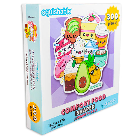 Squishable Comfort Food Shaped Jigsaw Puzzle