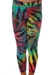 Flowers By Zoe Bright Spider Tie Dye Leggings