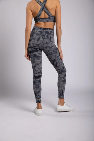 Mono B Tie-Dye High-Waist Leggings