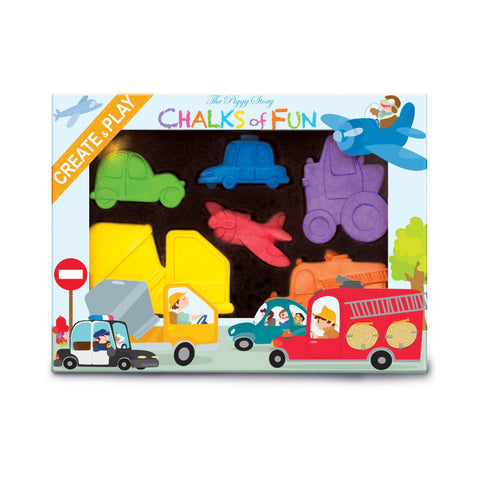 Chalks of Fun-Crazy Car Town