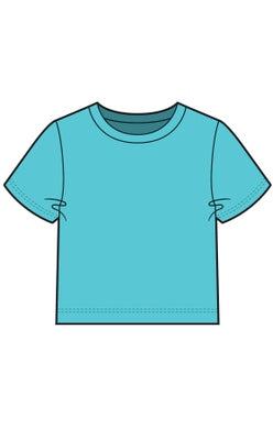 Candy Pink Box T Shirts Aqua