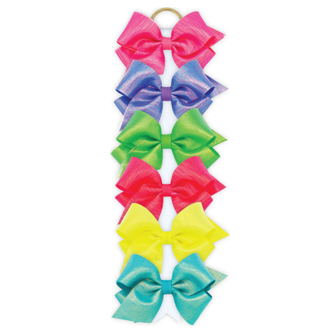 Wee Ones Small Size Metallic Bows
