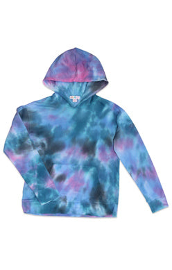 Candy Pink Galaxy Tie Dye Hoodie