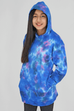Candy Pink Galaxy Tie Dye Hoodie Dress