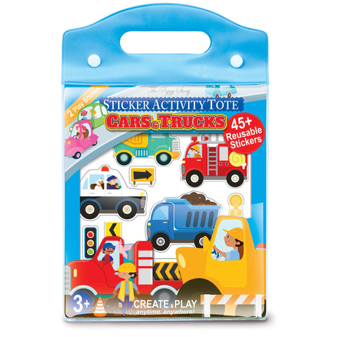 Sticker Activity Tote Cars And Trucks