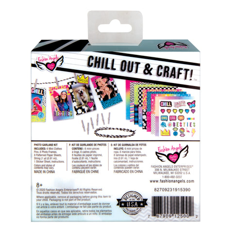 Fashion Angels Chill Out & Craft Photo Garland Kit