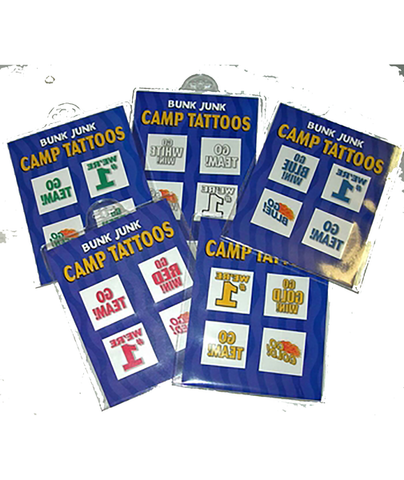 Color War Camp Tattoos