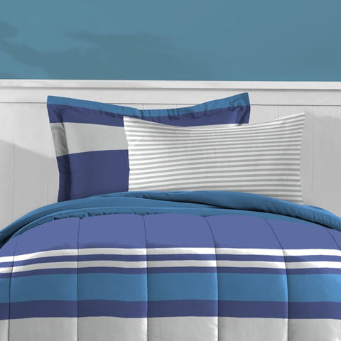 Blue Stripe Bed in a Bag