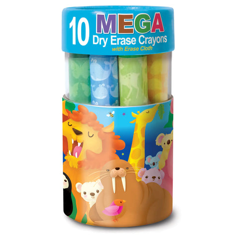 Animal Dry Erase Mega Crayons