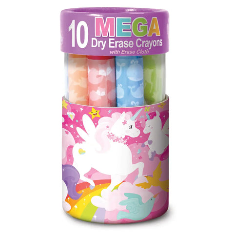 Unicorn Land Dry Erase Mega Crayons