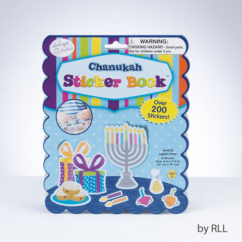 Chanukah Stickers Book