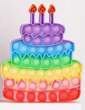 Pink Birthday Cake Pop Fidget
