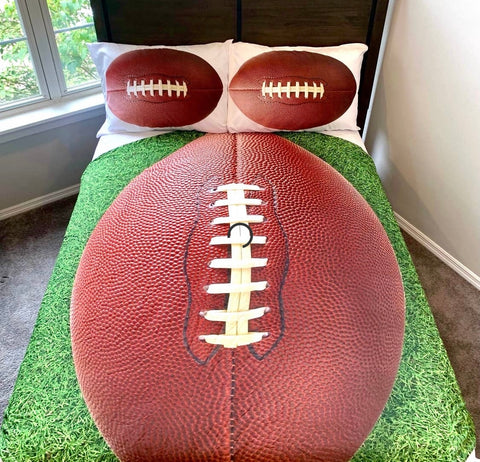 Football 5 PC Twin Bed Set
