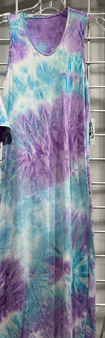 Erge Shaved Ice Tie Dye Maxi Dress