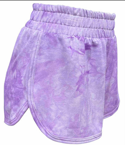 Erge Lavender Tie Dye Racerback Tank or Shorts
