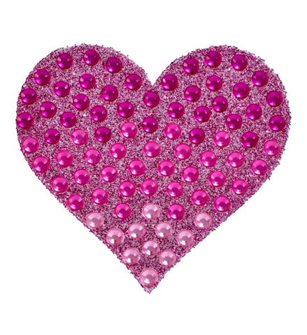 New Pink Ombré Heart Stickerbeans