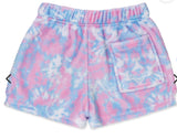 Iscream Tie Dye Smile Plush  Shorts