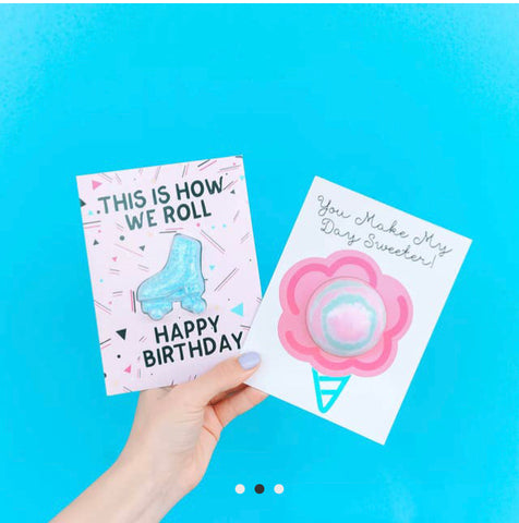 Bath Bomb Card