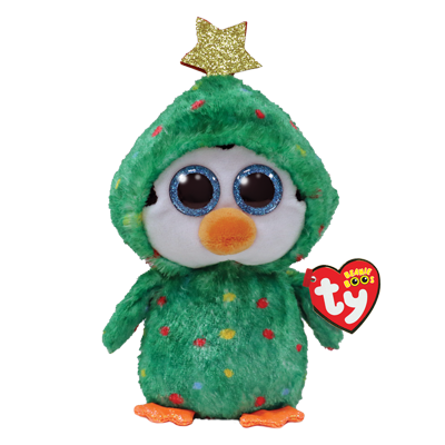 Ty Noel Green Penguin Tree