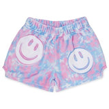 Iscream Tie Dye Smiles Plush  Shorts