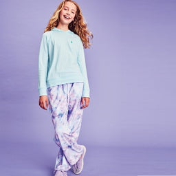 IScream Purple Sky Plush Pants