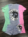 Firehouse Skull Spin Tie Dye Shirt or Shorts