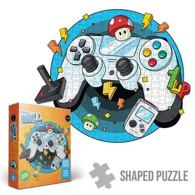 Top Trenz TotalIy Chill Gamer  Puzzle Glow In The Dark Puzzle