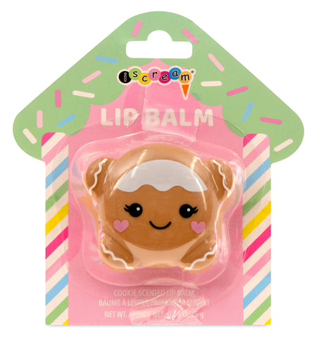Iscream Gingerbread Shaped Lip Balm