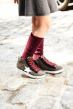 Leopard Print High Top Shoes