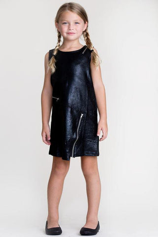 Mia New York Sueded Leather Dress