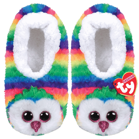 Ty Owen Plush Slippers