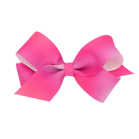 Wee Ones Medium Size Pink Ombre Bow
