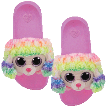 Ty Rainbow Beanie Boo Slides