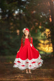 Serendipity Red Twirl Dress